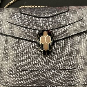 Black and Gray Women's Bag